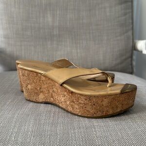 Jimmy Choo wedge sandals